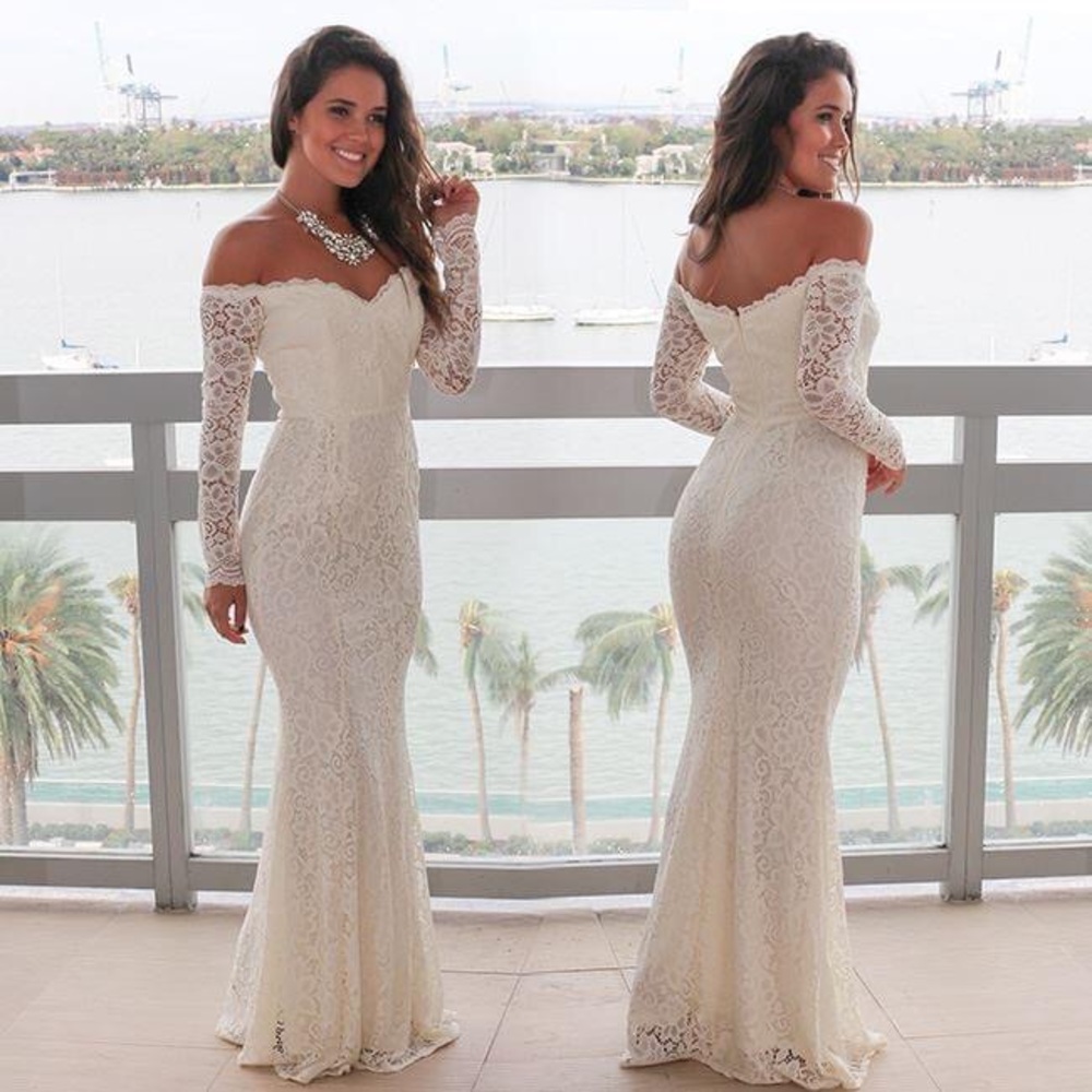 ❗️SOLD❗️Lace maxi dress